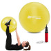 Фитбол  Hop-Sport 55cm HS-R055YB yellow + насос - фото №4